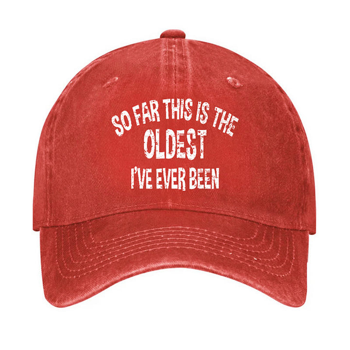 So Far This Is The Oldest Adjustable Baseball Cap
