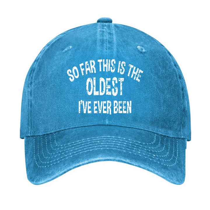So Far This Is The Oldest Adjustable Baseball Cap