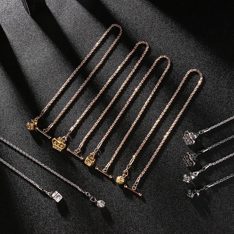 Men's Shirt Tuxedo Stud Lapel Chain Suit Brooch with Hanging Chain - image 4