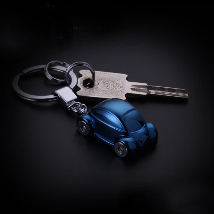 Creative Car Shape LED Flashlight Keychain - image 2