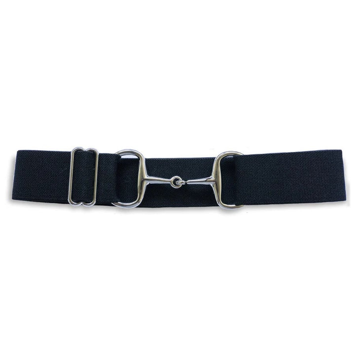 Snaffle Bit Belt Horseshoe Buckle Equestrian Elastic Belt