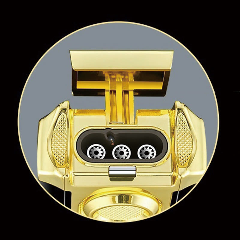 3 In 1 Triple Burner Lighter With Built-In Cigar Cutter - image 8