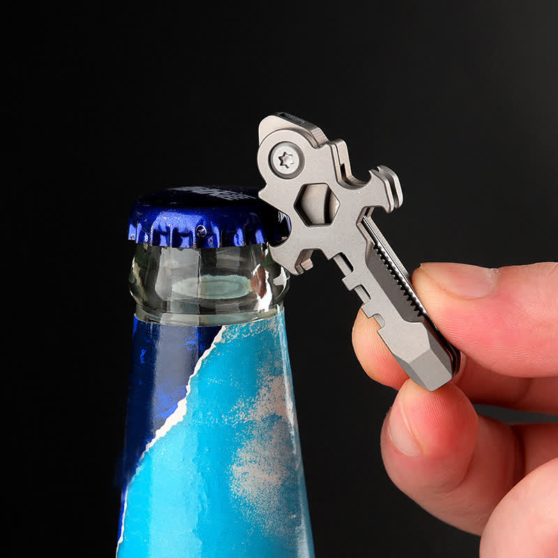 Cross Multi-functional Titanium Mini Folding Knife Keychain