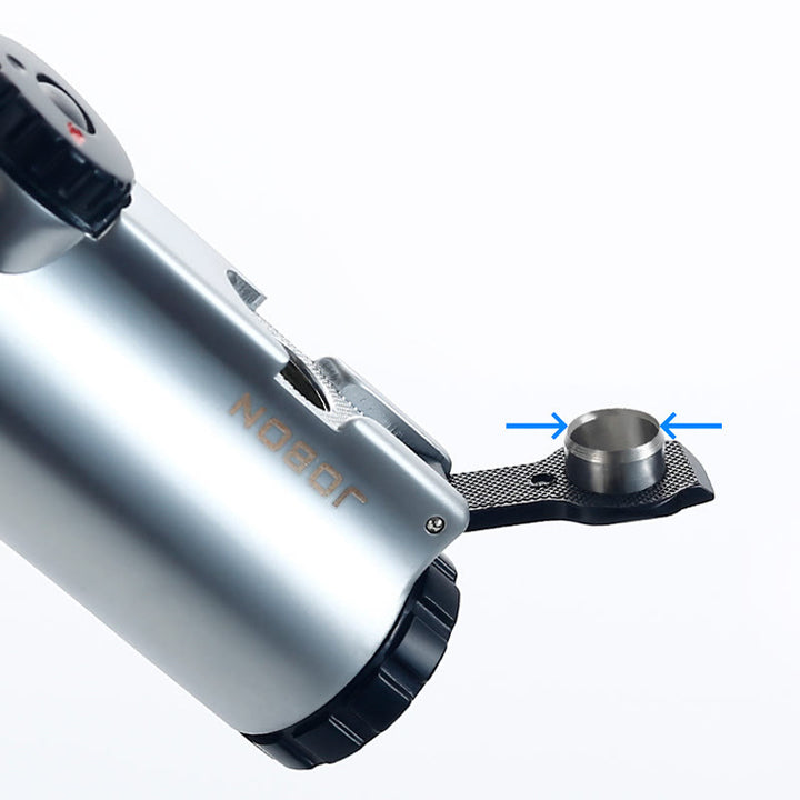 Quad Flame Lighter With Cigar Puncher Four Burner Lighter