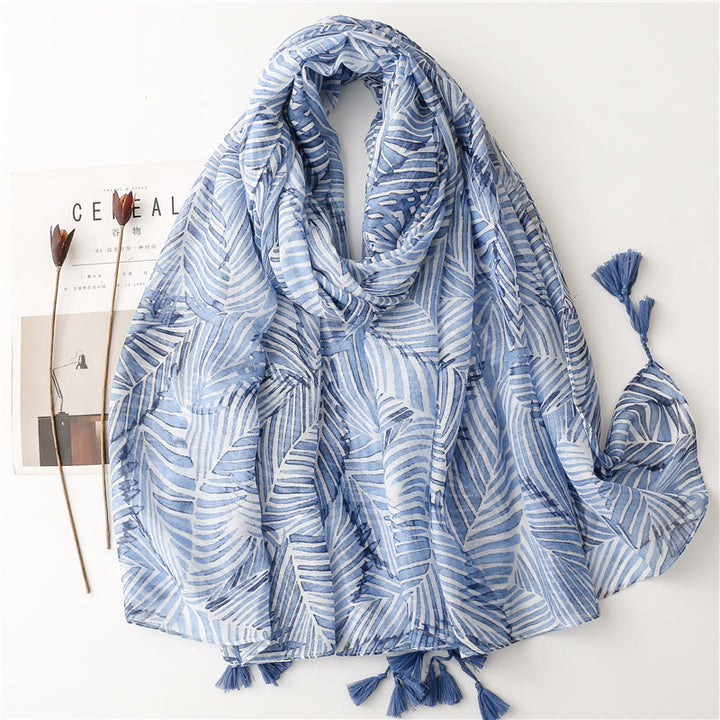 Women's Summer Beach Lightweight Shawl Thin Scarf - Style #1 - image 0