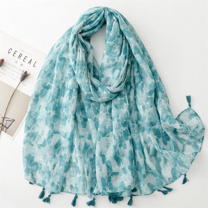 Women's Summer Beach Lightweight Shawl Thin Scarf