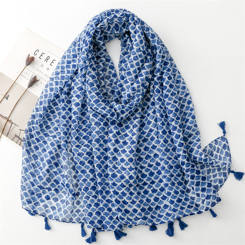 Women's Summer Beach Lightweight Shawl Thin Scarf
