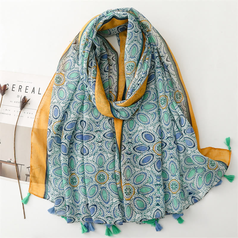 Women's Summer Beach Lightweight Shawl Thin Scarf
