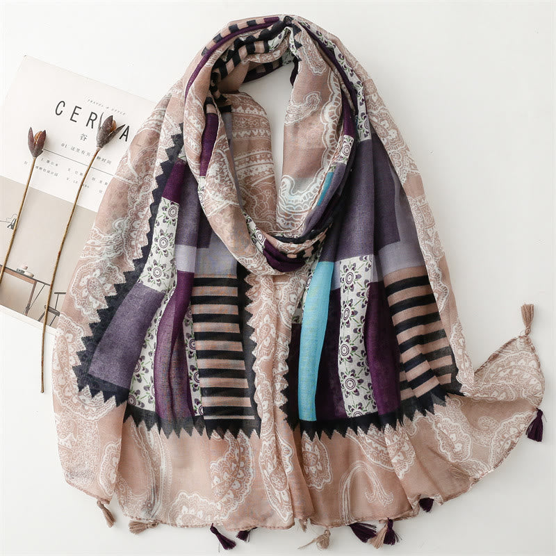Women's Summer Beach Lightweight Shawl Thin Scarf - Style #8 - image 14