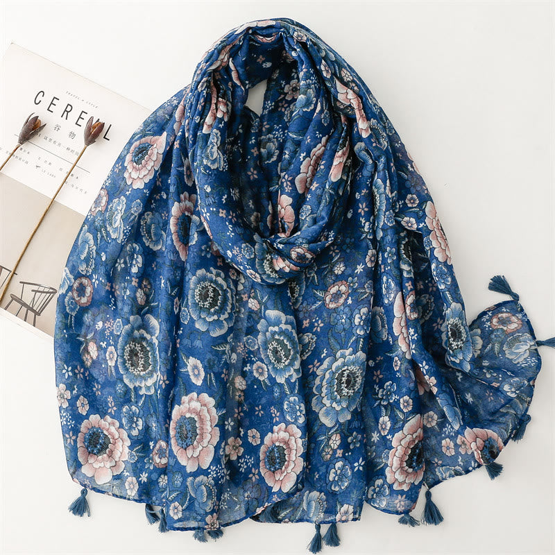 Women's Summer Beach Lightweight Shawl Thin Scarf