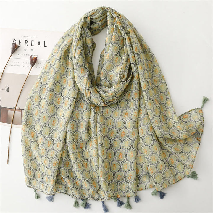 Women's Summer Beach Lightweight Shawl Thin Scarf