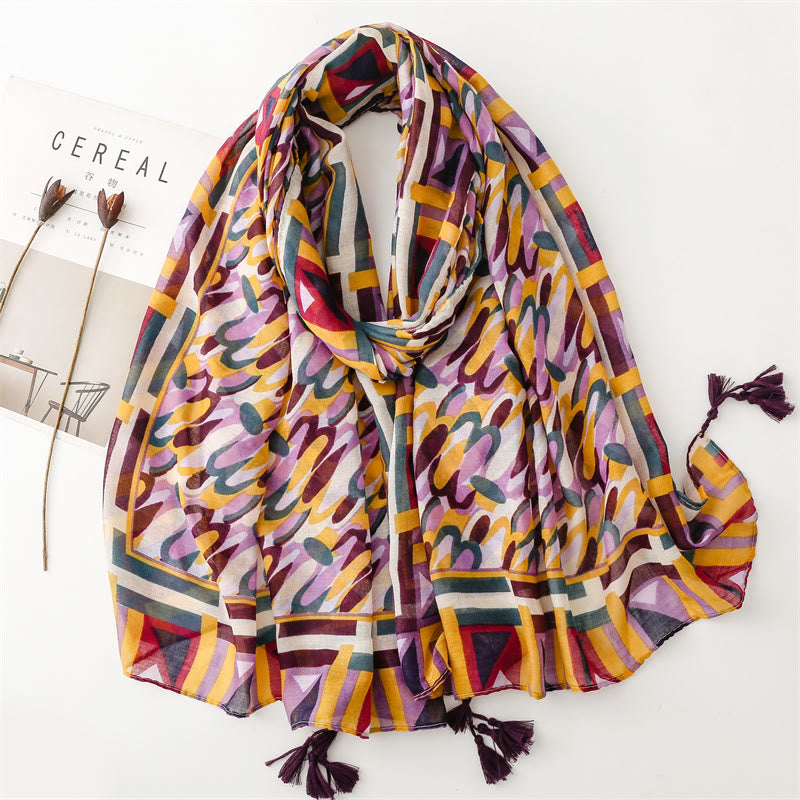 Women's Summer Beach Lightweight Shawl Thin Scarf