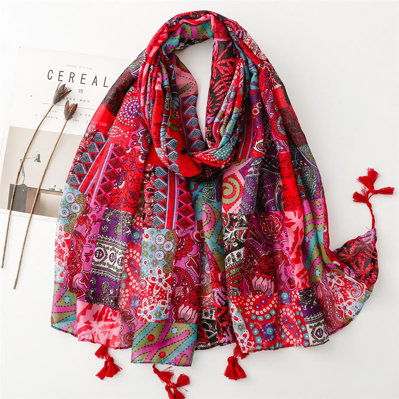 Women's Summer Beach Lightweight Shawl Thin Scarf