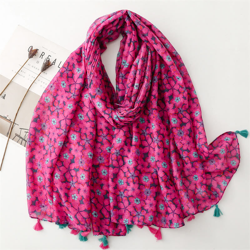 Women's Summer Beach Lightweight Shawl Thin Scarf