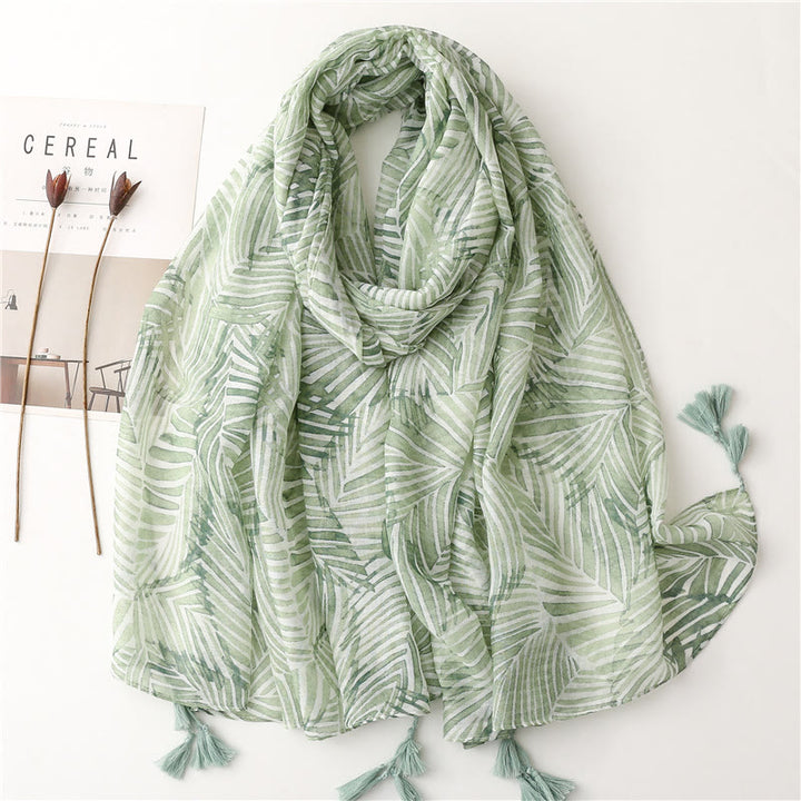 Women's Summer Beach Lightweight Shawl Thin Scarf