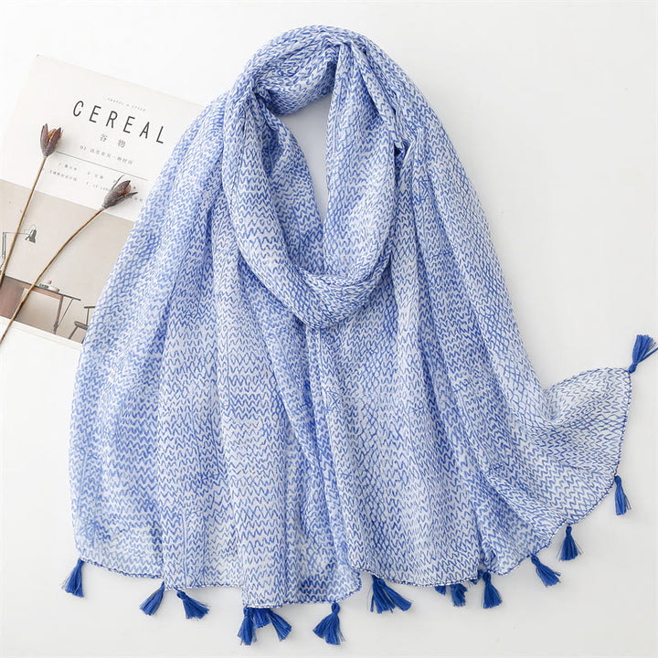 Women's Summer Beach Lightweight Shawl Thin Scarf