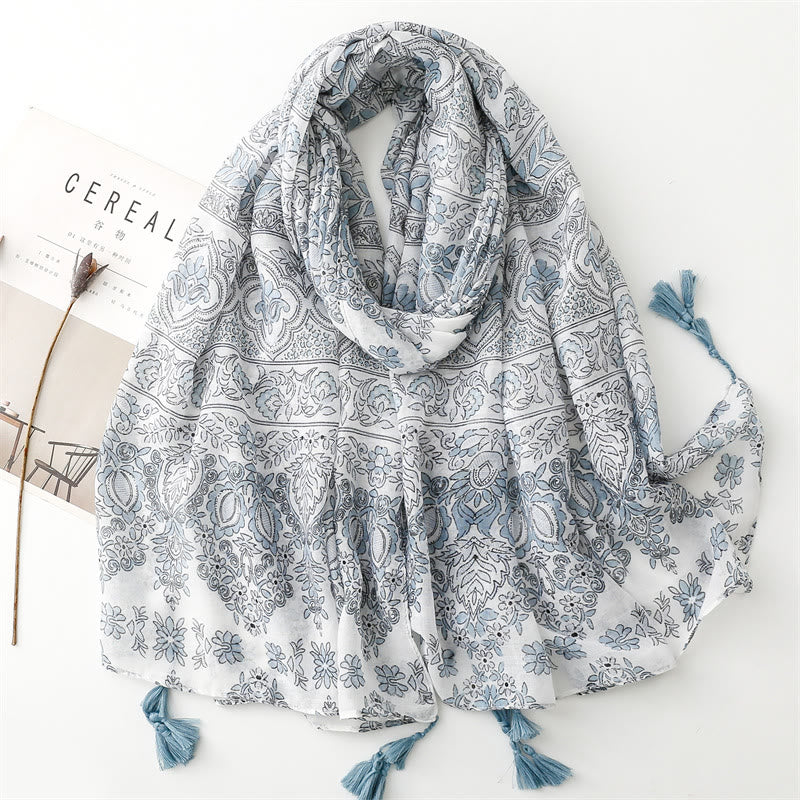 Women's Summer Beach Lightweight Shawl Thin Scarf