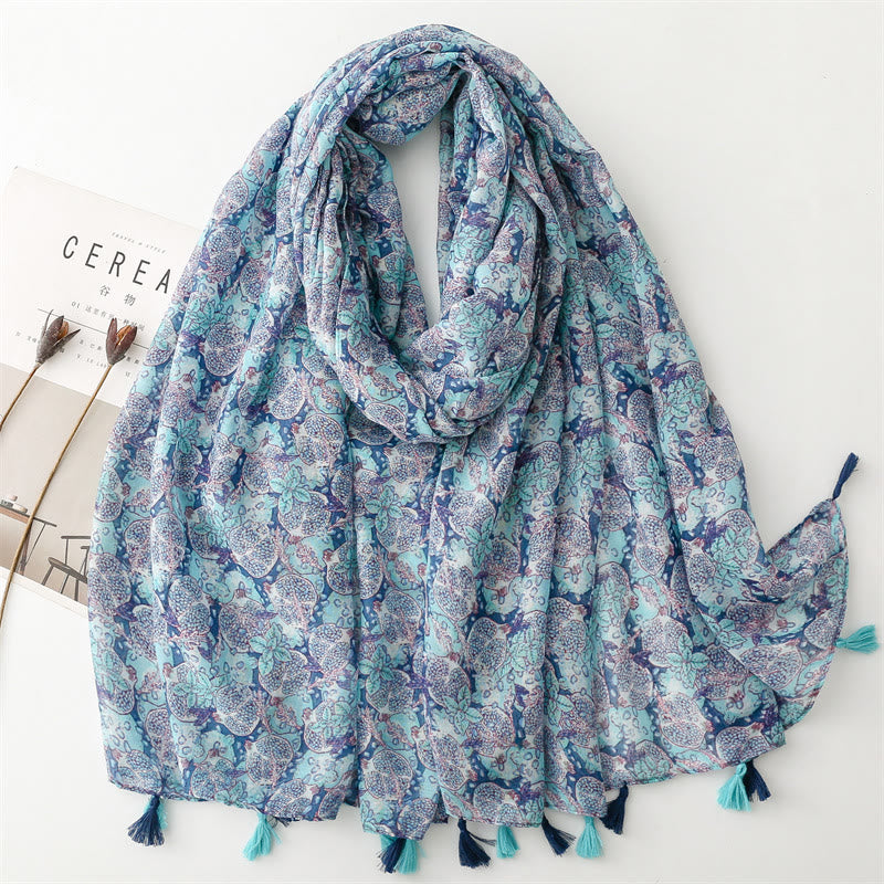 Women's Summer Beach Lightweight Shawl Thin Scarf