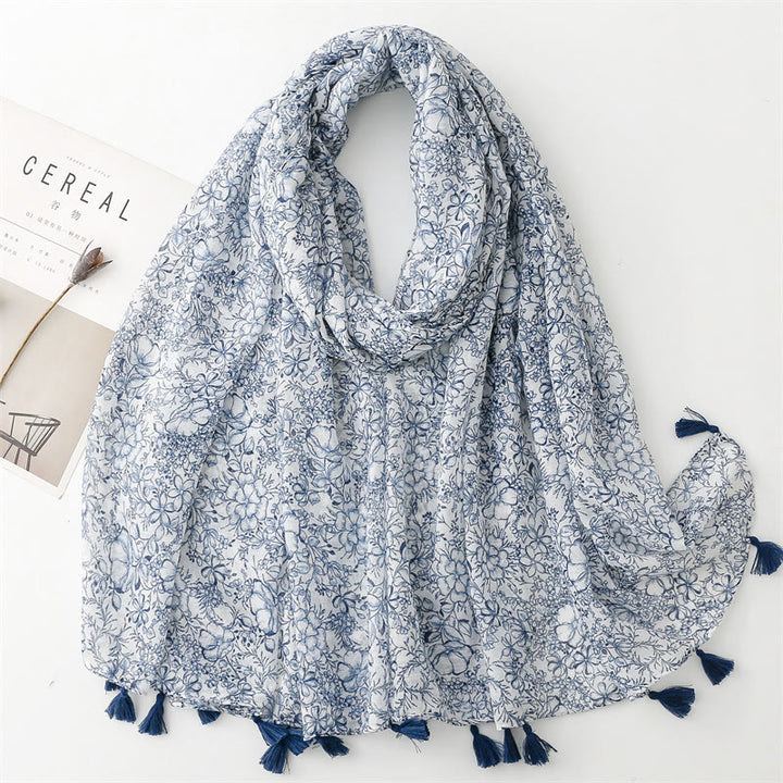 Women's Summer Beach Lightweight Shawl Thin Scarf - Style #5 - image 11