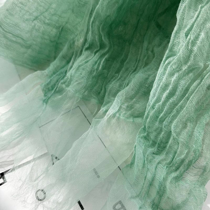 Women's Solid Color Lightweight Sunscreen Shawl Thin Scarf - image 13