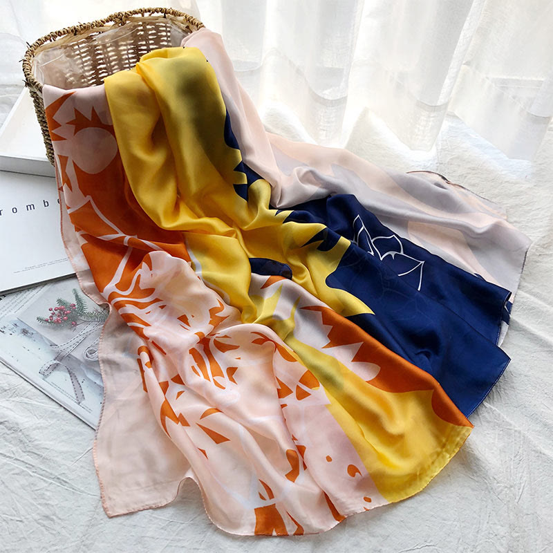 Women's Summer Beach Printed Lightweight Shawl Thin Scarf - Style #13 - image 15