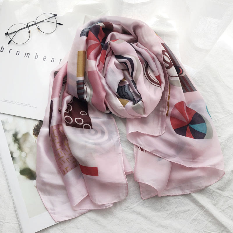 Women's Summer Beach Printed Lightweight Shawl Thin Scarf - Style #16 - image 18