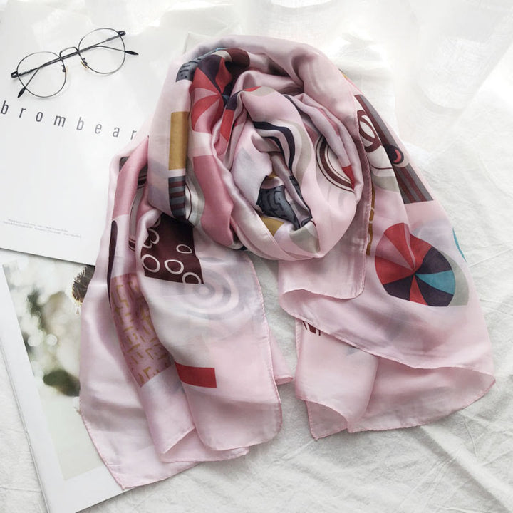 Women's Summer Beach Printed Lightweight Shawl Thin Scarf - Style #16 - image 18