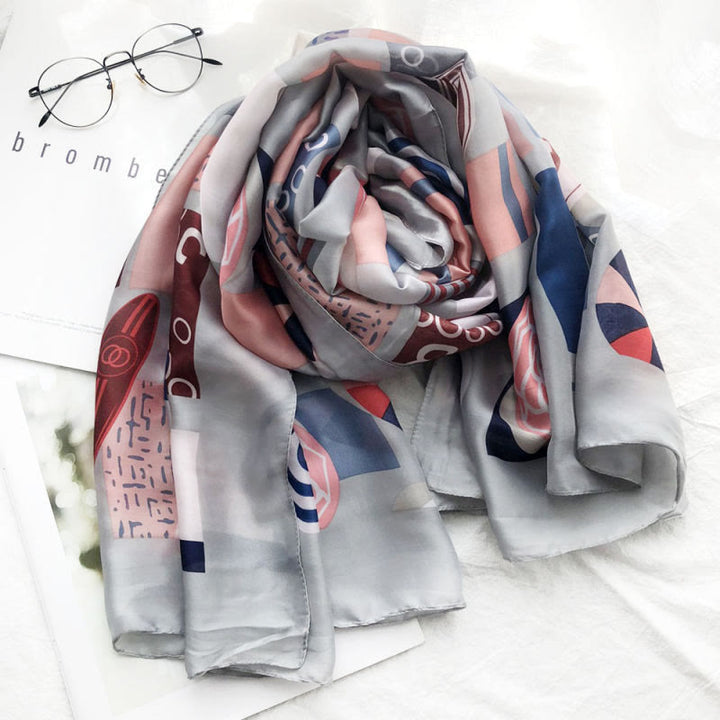 Women's Summer Beach Printed Lightweight Shawl Thin Scarf - Style #15 - image 17