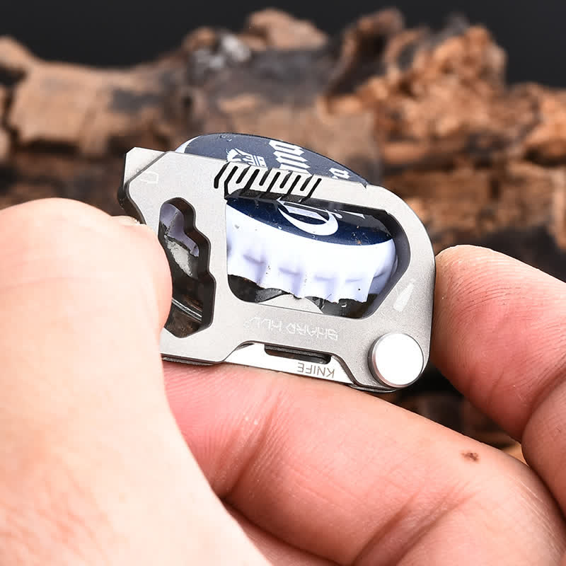 6 In 1 Multifunctional Folding Mini Knife Keychain - image 9