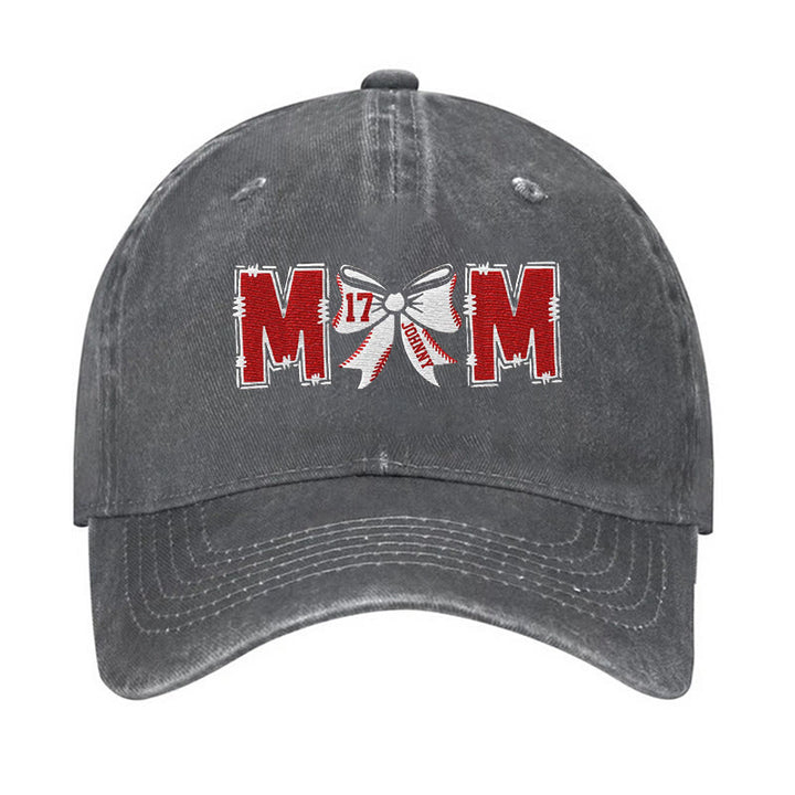Baseball Mom Adjustable Baseball Cap