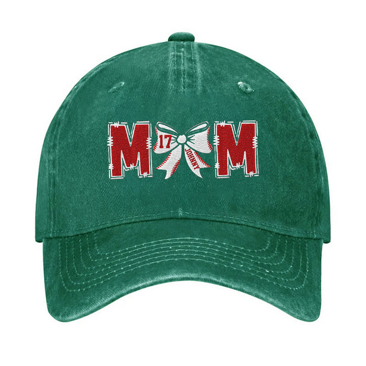 Baseball Mom Adjustable Baseball Cap