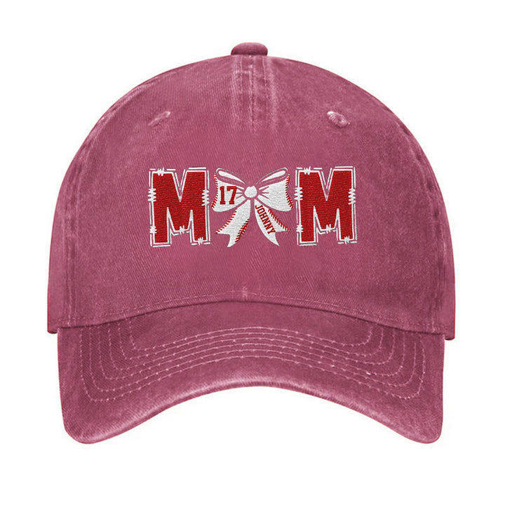 Baseball Mom Adjustable Baseball Cap