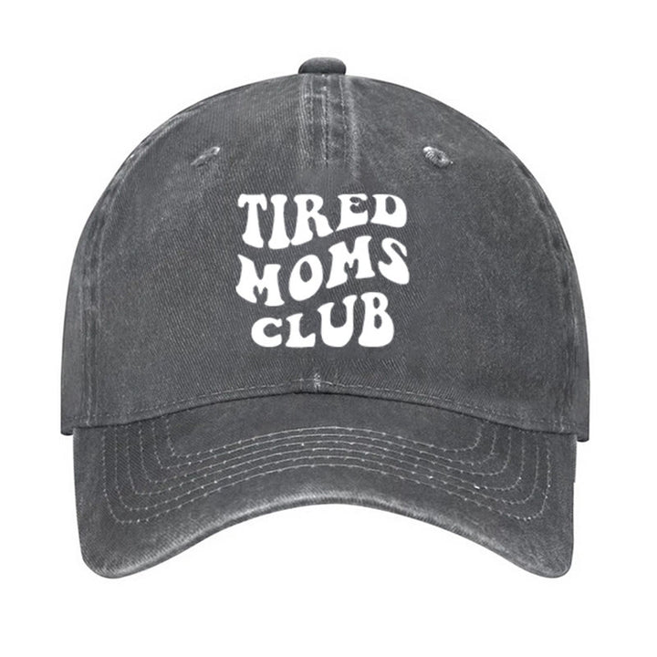 Tired Moms Club Adjustable Baseball Cap