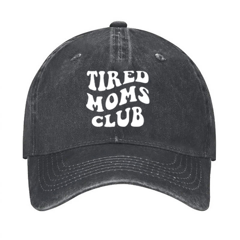 Tired Moms Club Adjustable Baseball Cap