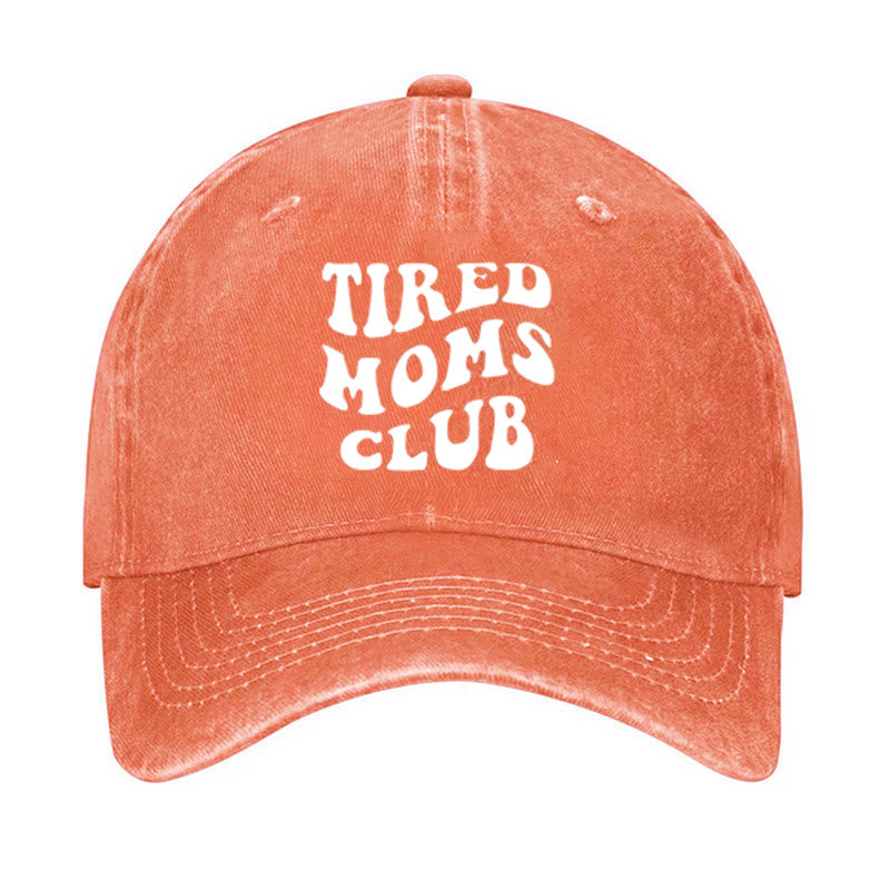 Tired Moms Club Adjustable Baseball Cap