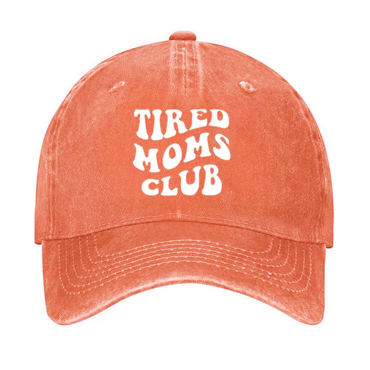Tired Moms Club Adjustable Baseball Cap