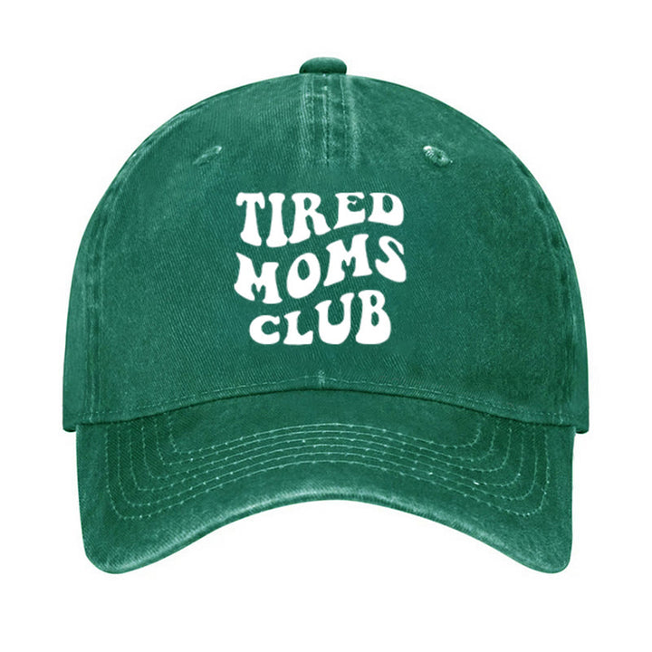 Tired Moms Club Adjustable Baseball Cap