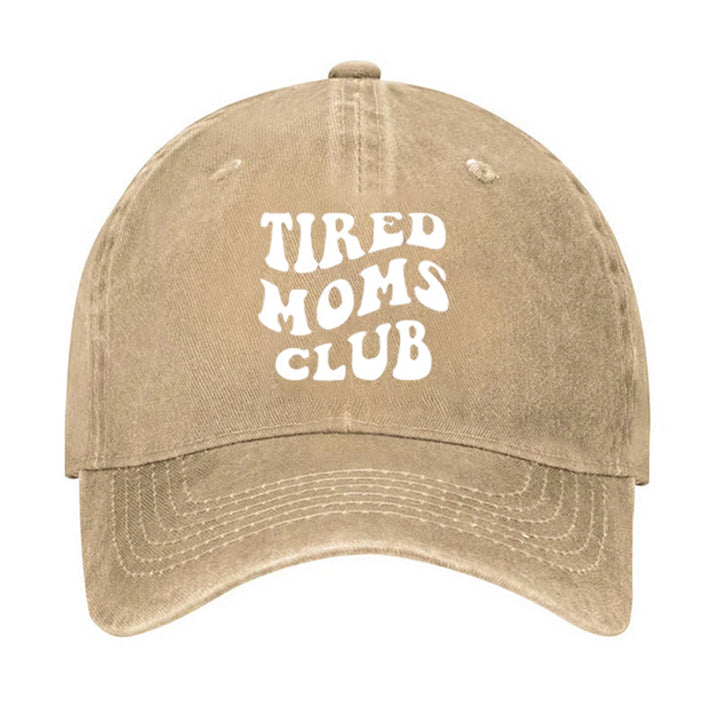 Tired Moms Club Adjustable Baseball Cap