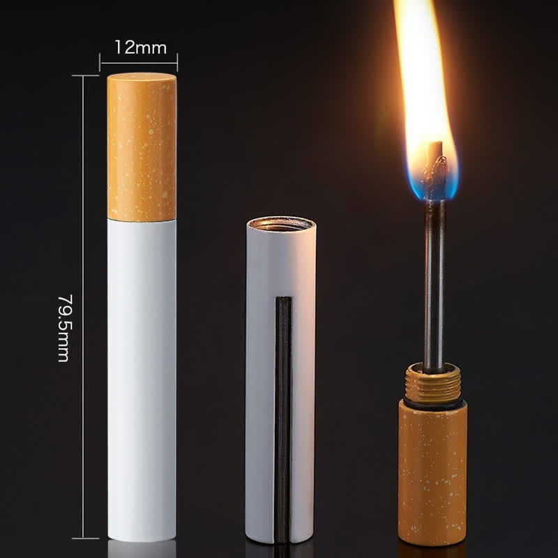 Mini Cigarette-Shaped Creative Matchstick Kerosene Lighter - image 1