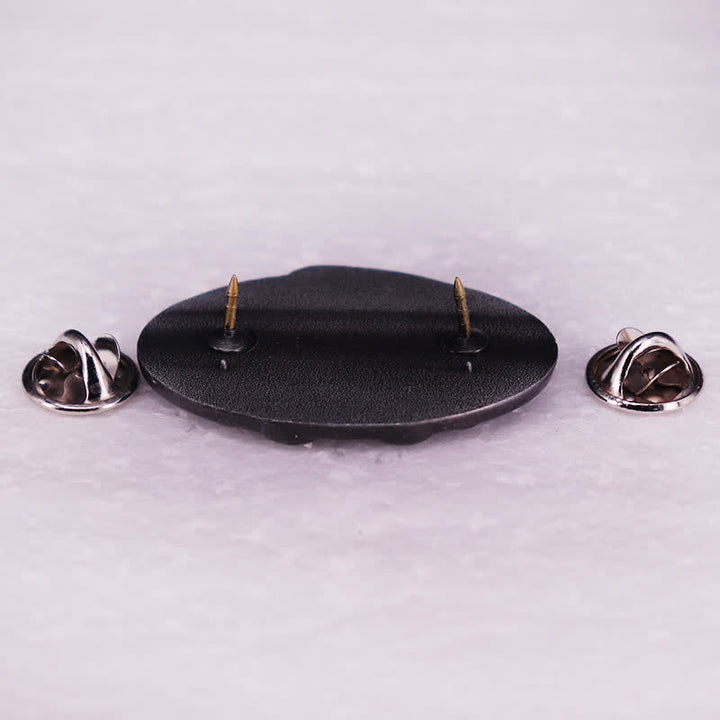 Skull Skeleton Dice Cards Poker Brooch - image 3