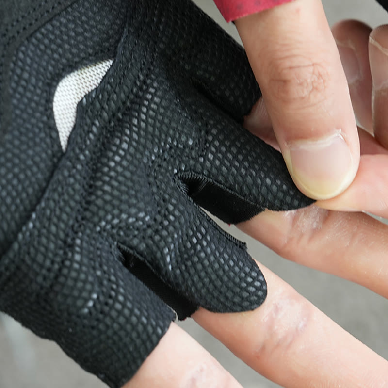 Sports Cycling Half Finger Anti-Slip Ice Silk Gloves - image 5