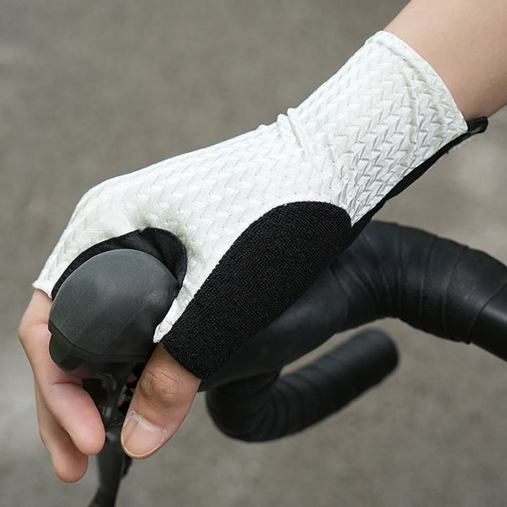 Outdoor Sports Anti-Slip Breathable Fingerless Gloves - image 3