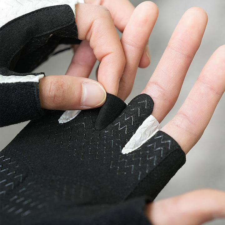 Outdoor Sports Anti-Slip Breathable Fingerless Gloves - image 6