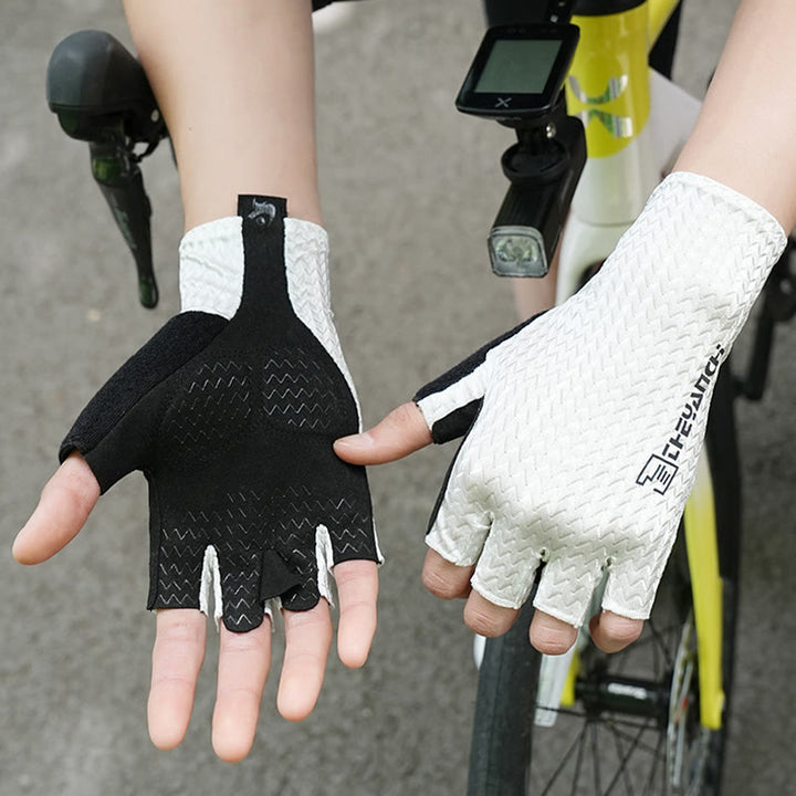 Outdoor Sports Anti-Slip Breathable Fingerless Gloves - image 2