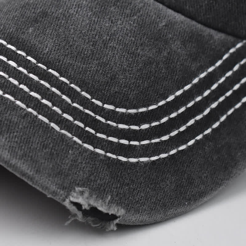 Dog Vibes Only Embroidered Washed Baseball Cap - image 7