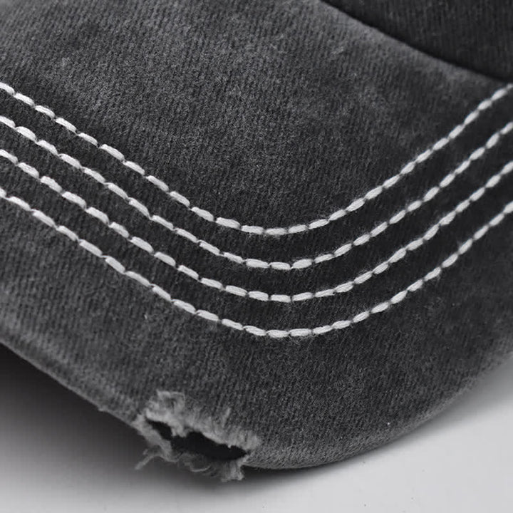 Dog Vibes Only Embroidered Washed Baseball Cap - image 7