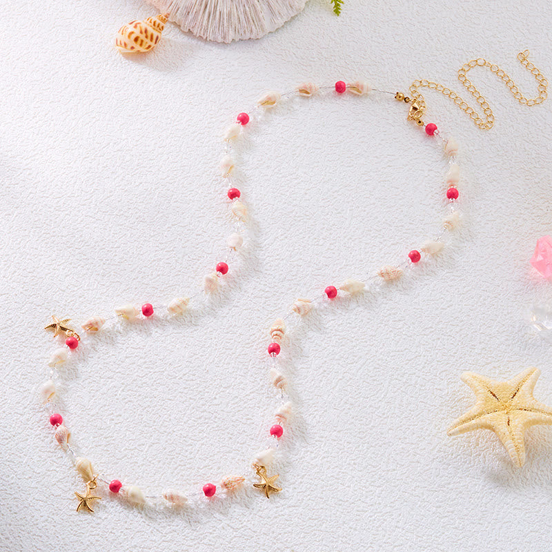 Women's Bohemian Beach Starfish Sea Shell Waist Chain - image 6