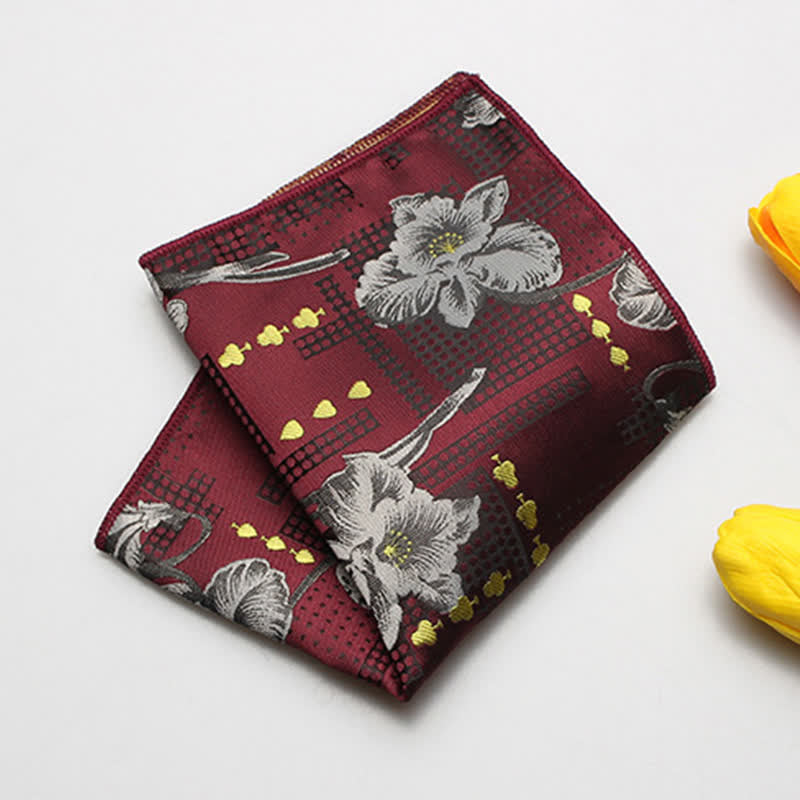 Men's Multiple Style Gentleman Suit Pocket Square - Style #5 - image 5