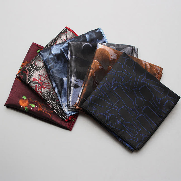 Men's Multiple Style Gentleman Suit Pocket Square