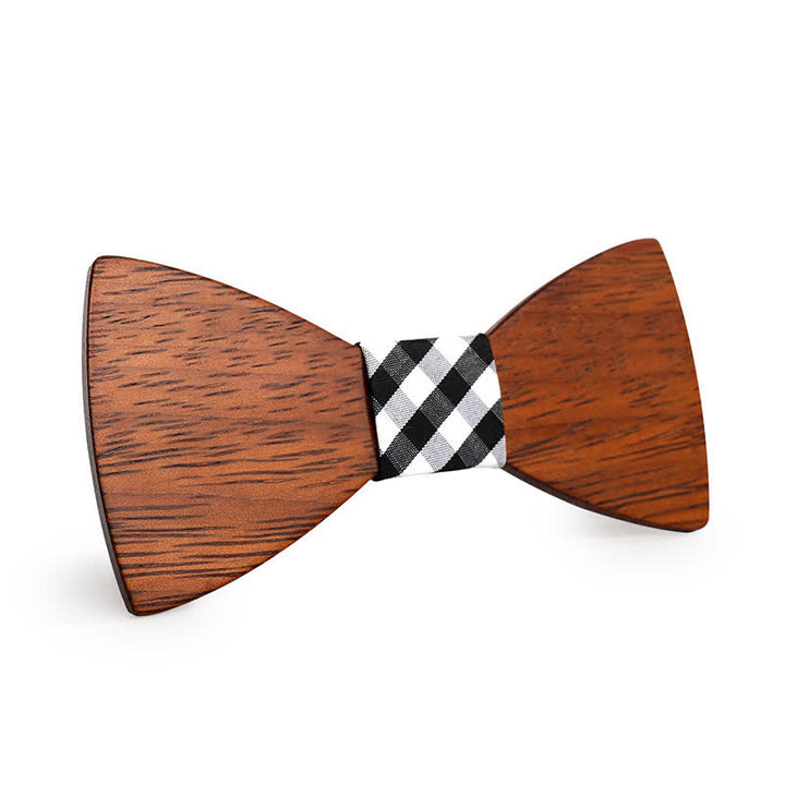 Men's Handmade Bamboo Wooden Bow Tie